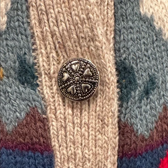 Charter Club cottagecore Cardigan with ducks 🦆 - Picture 3 of 9